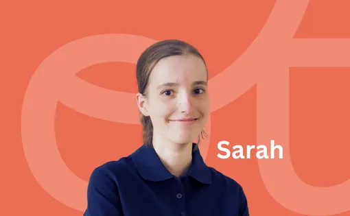Die neue Mitarbeiterin Sarah wird präsentiert